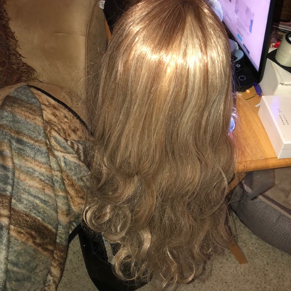 👩 BLONDE HIGHLIGHTED MIX BODY WAVE WIG 👩 - Picture 4 of 7